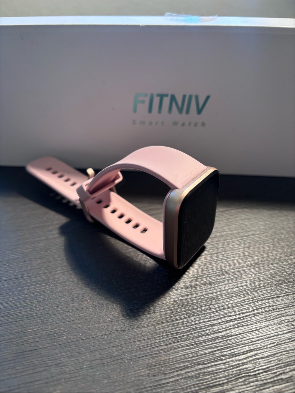 Pink Smartwatch - Women's Fitness Wearable